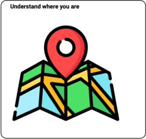 Understand where you are